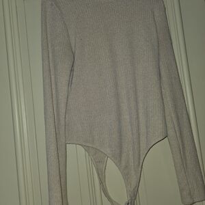 Francesca's Collections Tan Knit Top